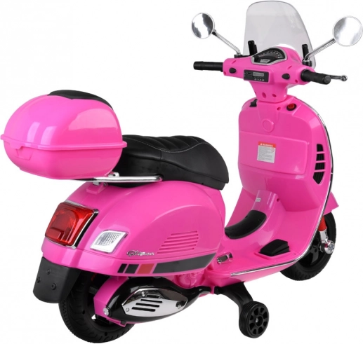 Elektrický skútr Vespa GTS Super pro děti – Bílá