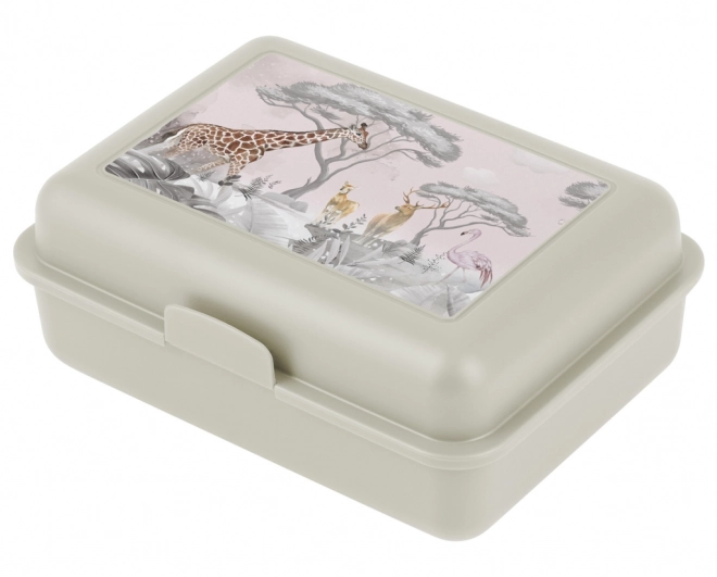 Školní set BAAGL Safari: Ergonomická aktovka, penál, sáček, desky, box