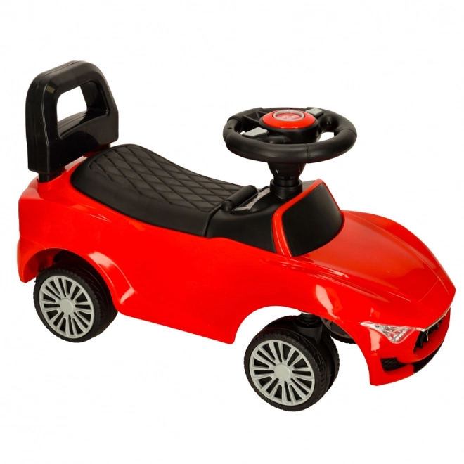 Dětské odrážedlo SuperCar se zvukem a světly – Červené 