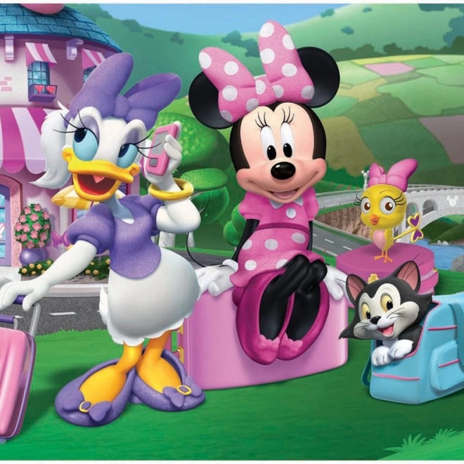 Puzzle Minnie a Daisy na dovolené 30 dílků