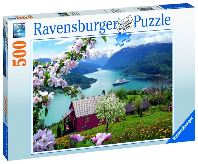 Puzzle Ravensburger Skandinávská Idyla 500 ks