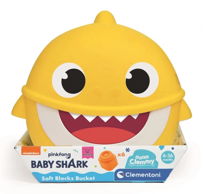 Měkké kostky Baby Shark Clementoni