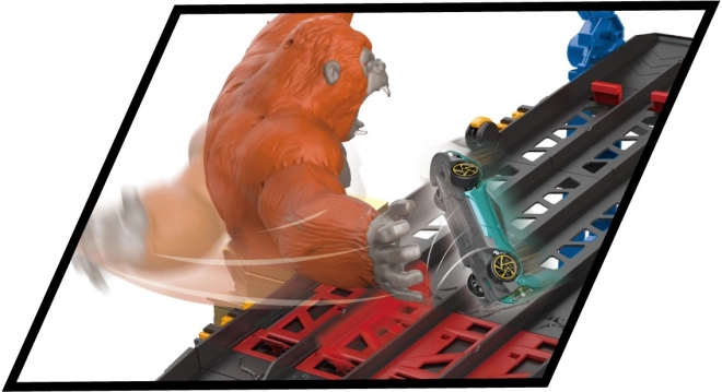 Zábavná dráha Metal Machines 4 dráhy Útok Gorily