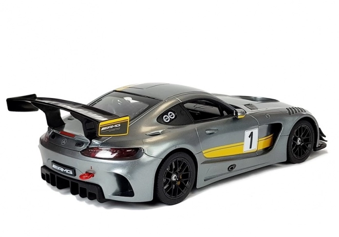 R/C auto Mercedes-AMG GT3 Rastar 1:14 šedé na dálkové ovládání