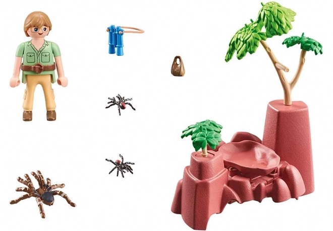 Wiltopia sada figurek 71627 Pavoučí skála