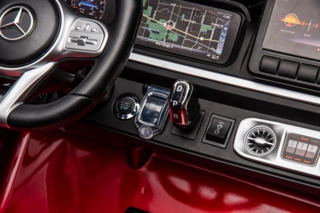 Mercedes G63 XXL Červená 24V baterie Auto