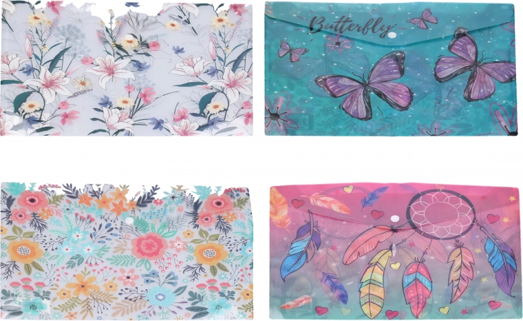 Stylové vzory v jemných barvách