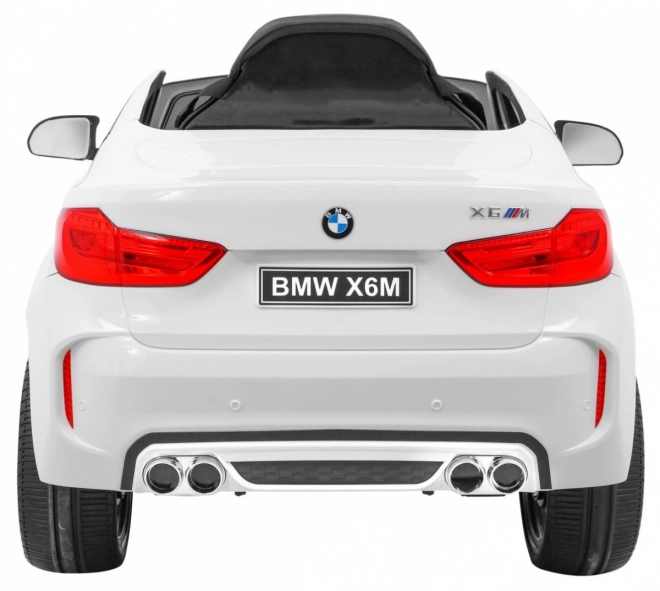 Elektrycké auto BMW X6M pro děti - bílé