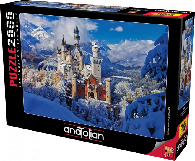 ANATOLIAN Puzzle Zámek Neuschwanstein 2000 dílků