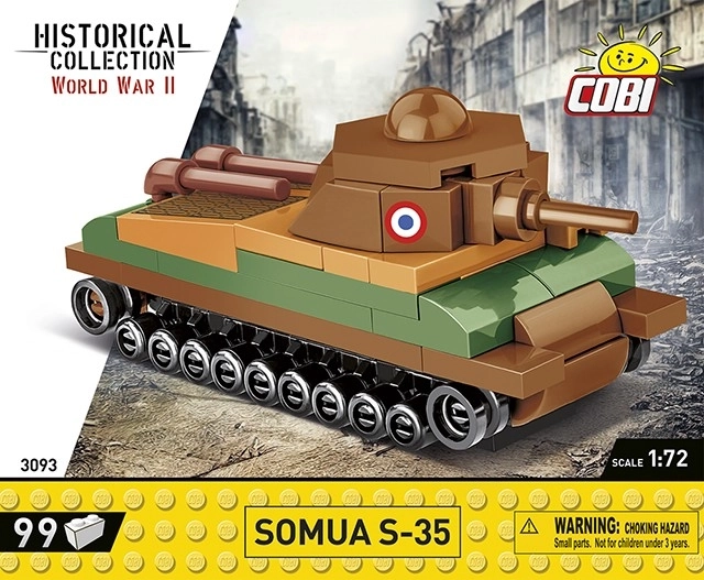 COBI 3093 II WW Somua S-35, 1:72, 99 k