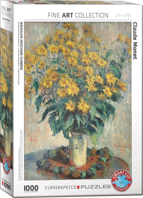 EUROGRAPHICS Puzzle Jerusalem Artichoke Flowers 1000 dílků