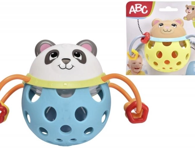 Chrastítko medvídek nebo panda 10 cm