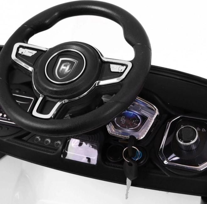 Elektrické autíčko sportovní Rapid Racer – Oranžové
