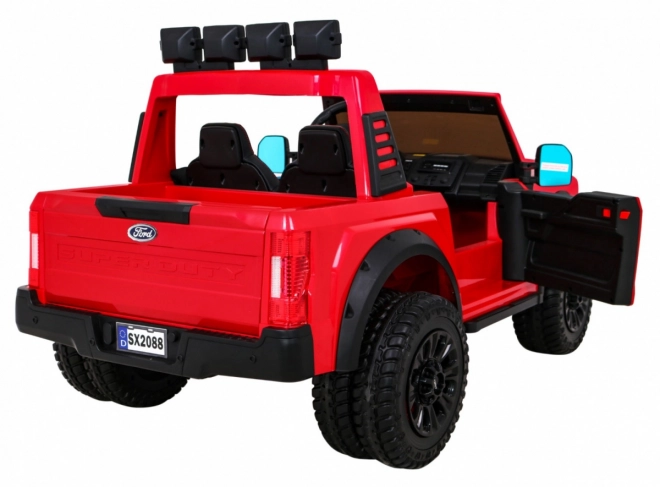 Autoturism electric Ford Super Duty – Červené