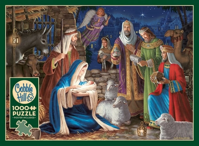 Kreativní puzzle Zázrak v Betlémě 1000 dílků