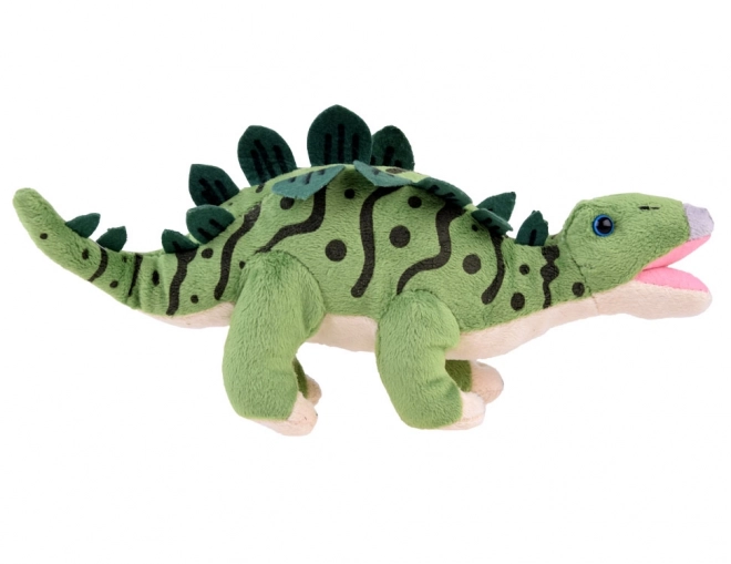 Plyšový dinosaurus stegosaurus zelený 30cm