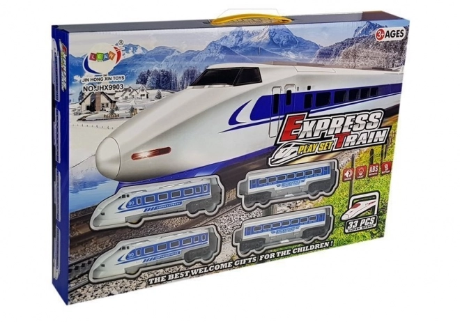 Elektrický vlakový set Pendolino s efekty