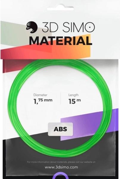 Filament ABS průhledný 1,75 mm – vzorek 15 m