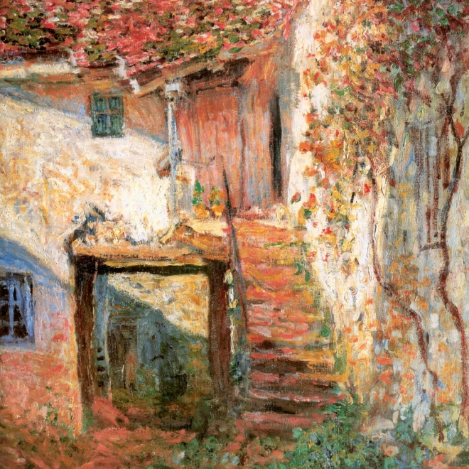 Poznámkový kalendář Claude Monet 2026, 30 x 30 cm