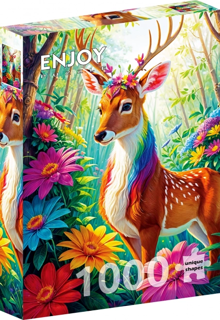 Užij si Puzzle Kouzelný Jelen 1000 Dílů