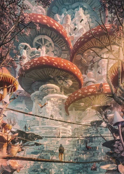 Heye puzzle Budoucí města: Země hub 1000 dílků