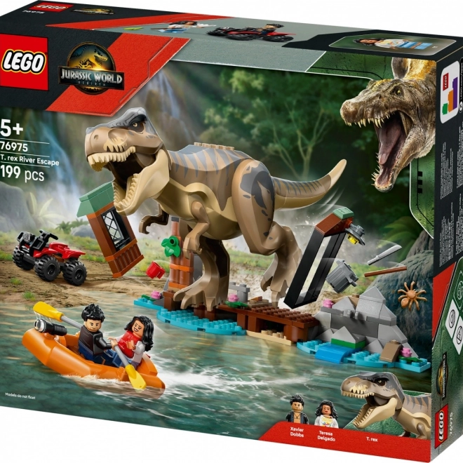 Lego Jurassic World Útěk řekou před Tyrannosaurem