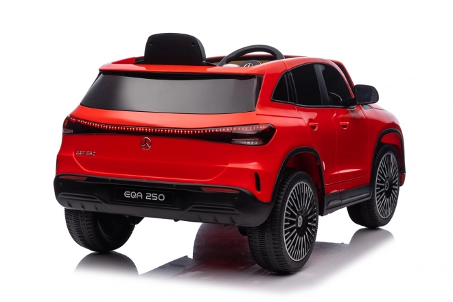 Elektrické autíčko Mercedes-Benz EQA 250 červené