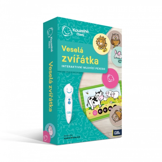 Kouzelné Čtení Pexeso - Veselá zvířátka