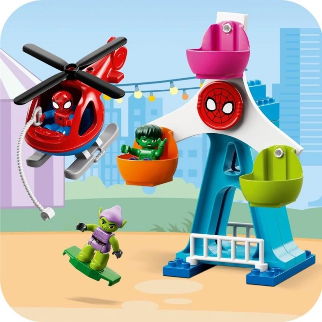 LEGO DUPLO Super Heroes - Spider-Man a přátelé ve veselém městě 10963 Dobrodružství na pouti