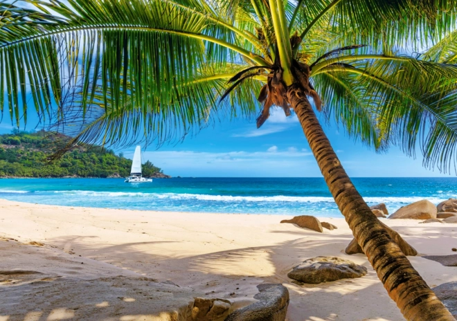 Puzzle 500 dílků Seychelské prázdniny