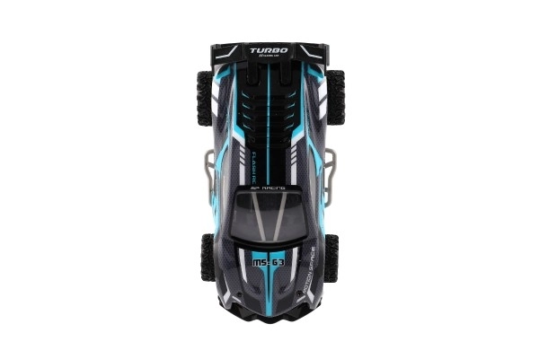 RC sportovní auto 2,4GHz šedo-tyrkysové 20cm – Šedo-tyrkysové
