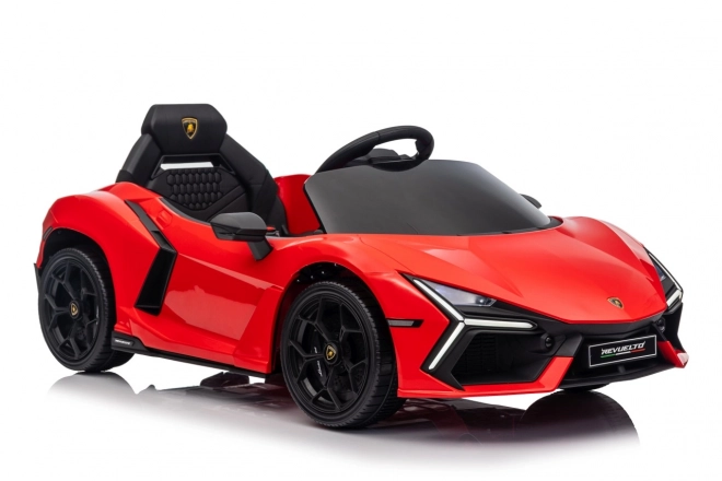 Dětské auto Lamborghini Revuelto červené