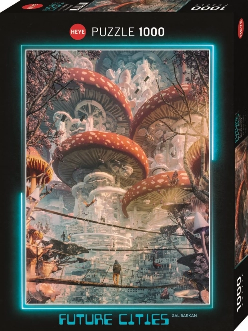 Heye puzzle Budoucí města: Země hub 1000 dílků