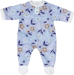 Dupačky pro panenku BABY BORN 43 cm – modré