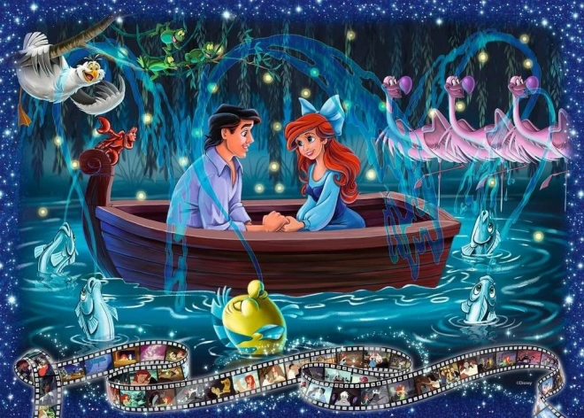 Puzzle 1000 prvků Walt Disney Malá mořská víla