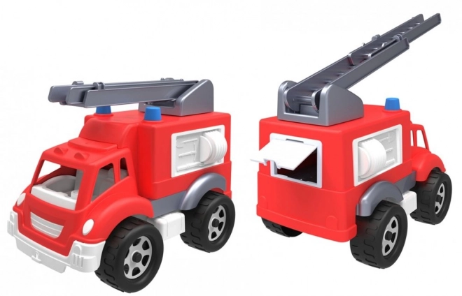 Hasičské auto Žebřík Přilba Hasič 3978