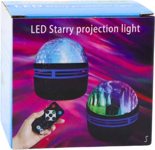 LED projektor hvězd s dálkovým ovládáním a světelnými efekty