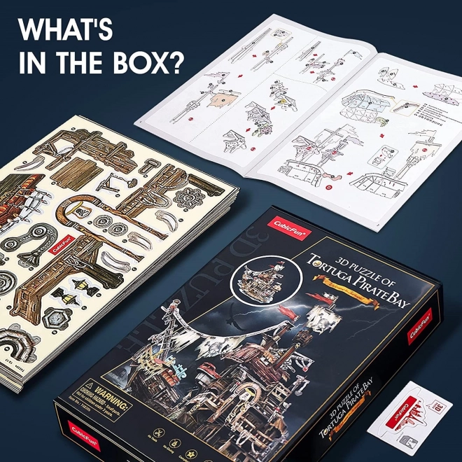 3D puzzle - Pirátská zátoka