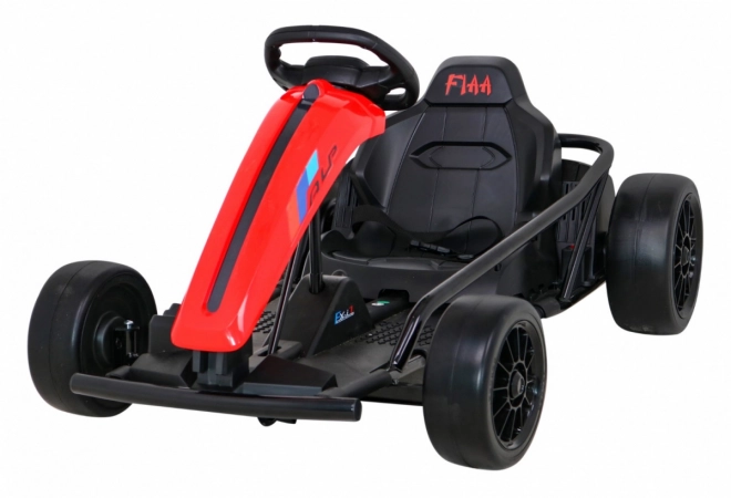 Gokart FX1 Drift Master pro děti červený