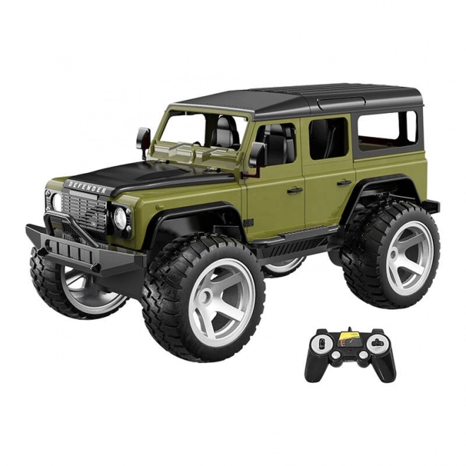 RC auto na dálkové ovládání 1:14 Double Eagle (tmavě zelený) Land Rover Defender E362-003