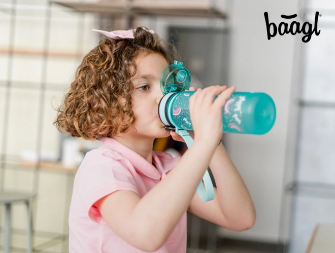 BAAGL Tritanová láhev na pití Duha, 500 ml