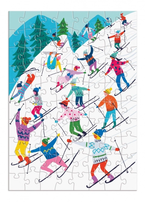 Adventní kalendář s puzzle Galison - 12v1