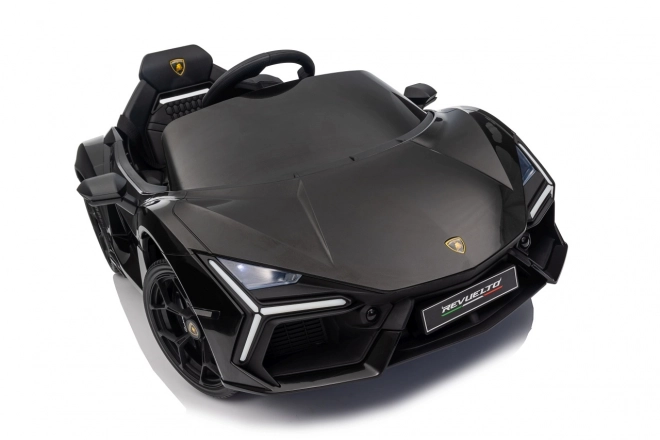 Dětské elektrické auto Lamborghini Revuelto černé