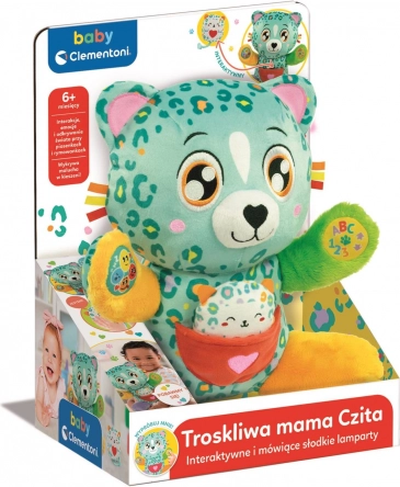 Troskliwa Mama Czita interaktivní plyšová hračka pro miminka BABY CLEMENTONI