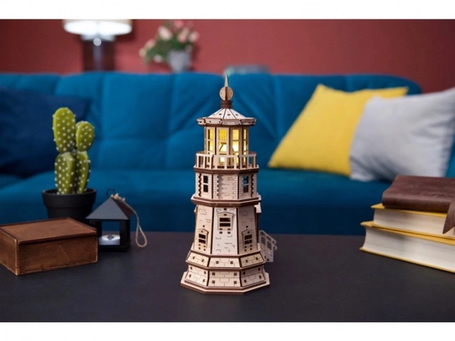 Maják Split Rock 3D dřevěné mechanické puzzle
