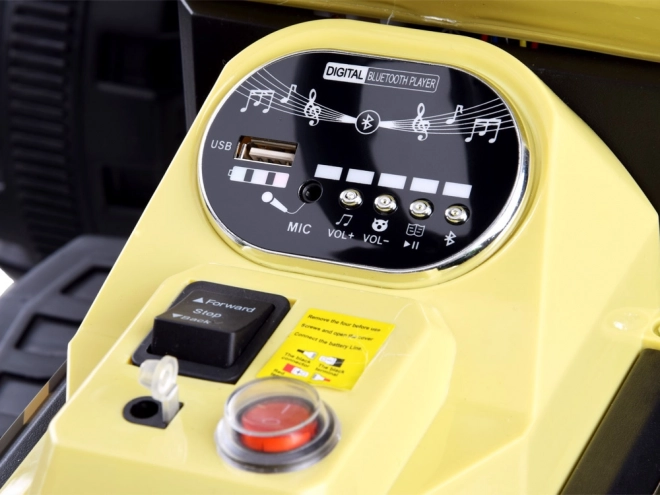 Traktor s přívěsem na baterii – Zelená