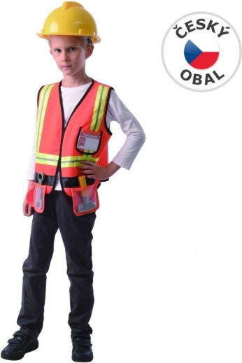 Šaty na karneval Opravář pro kluky 120-130 cm