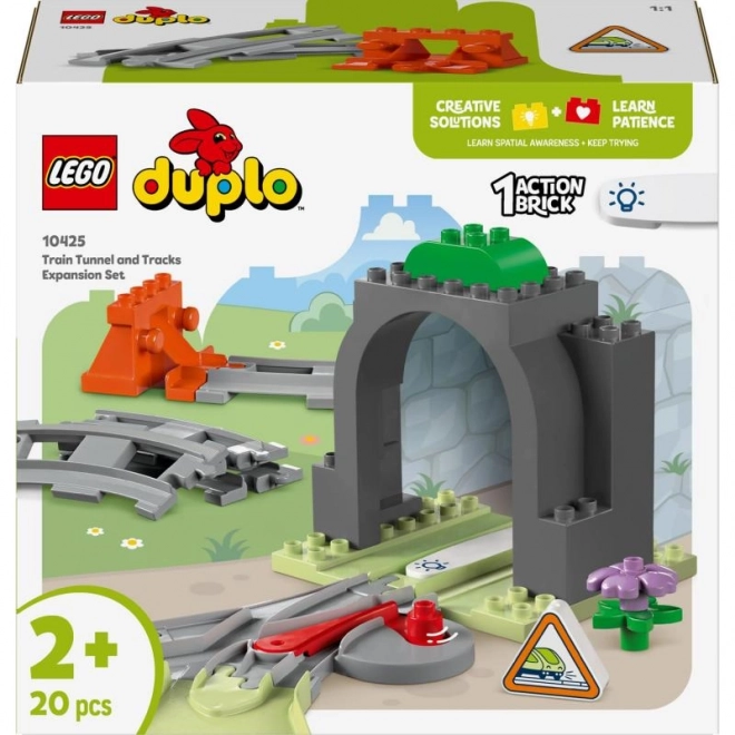 LEGO DUPLO Tunel a kolejnicové tratě - rozšiřující sada