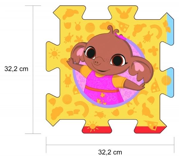 TREFL Pěnové puzzle Králiček Bing a přátelé