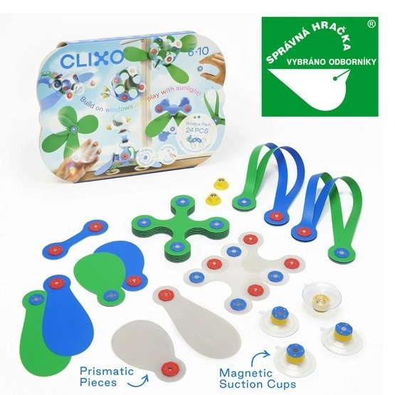 Clixo Grip and Stick, sada s hranolovými prvky
